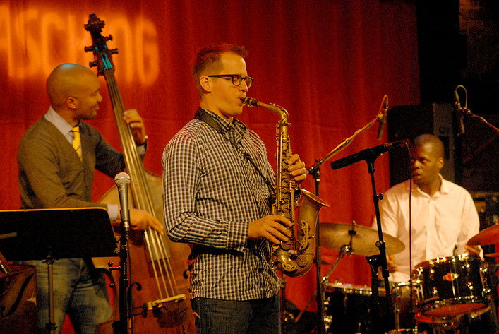 2012-04-25 - Fredrik Kronkvist Quartet från Fasching, Stockholm