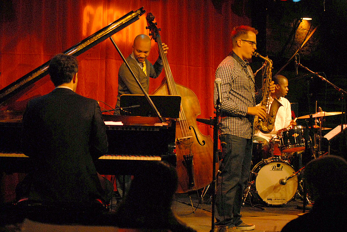 2012-04-25 - Fredrik Kronkvist Quartet från Fasching, Stockholm