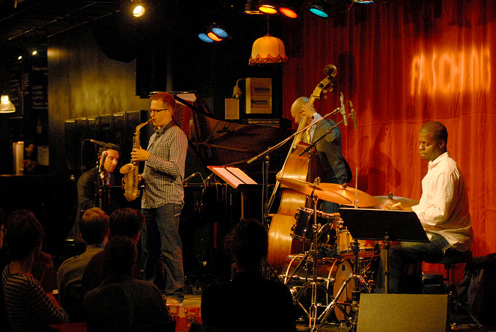 2012-04-25 - Fredrik Kronkvist Quartet från Fasching, Stockholm