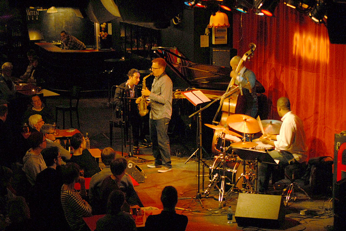 2012-04-25 - Fredrik Kronkvist Quartet från Fasching, Stockholm