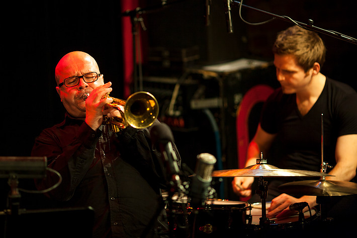2012-05-09 - Magnus Broo, Eddie Gomez, Stefan Karlsson & Ross Pederson från Fasching, Stockholm