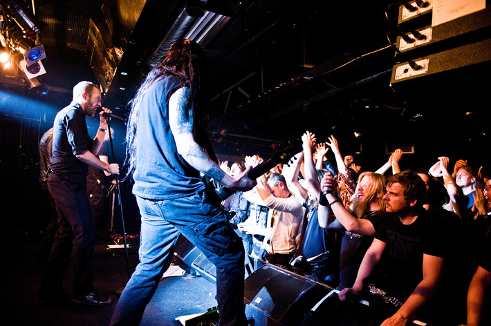 2012-05-16 - Paradise Lost från Debaser Slussen, Stockholm