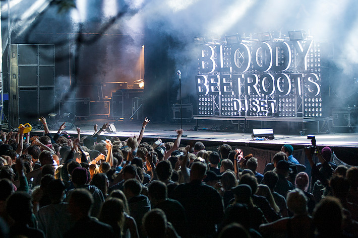 2012-05-25 - The Bloody Beetroots från Dans Dakar, Stockholm