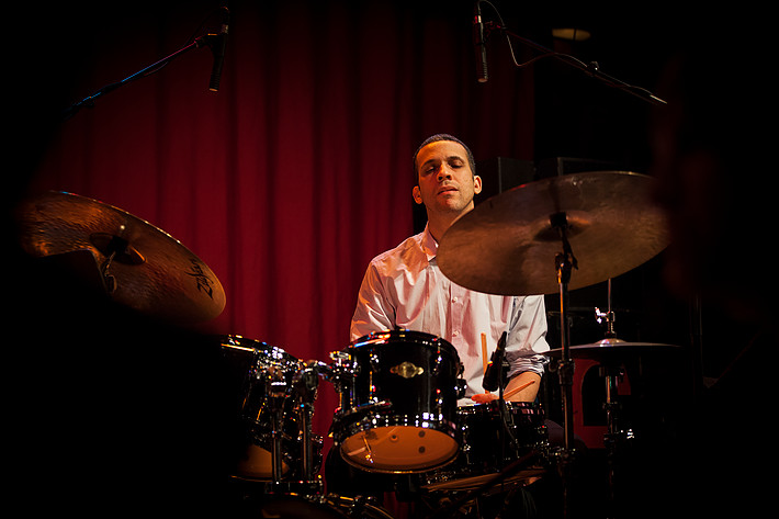 2012-05-31 - John Patitucci, Jon Cowherd & Adam Cruz från Fasching, Stockholm