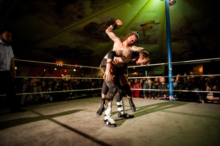 2012-06-01 - GBG Wrestling show från Muskelrock, Alvesta