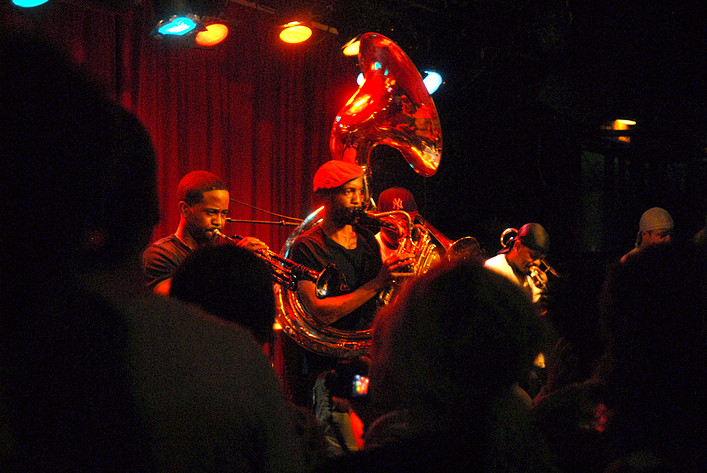 2012-06-09 - Hypnotic Brass Ensemble från Fasching, Stockholm