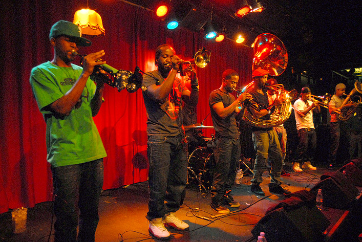 2012-06-09 - Hypnotic Brass Ensemble från Fasching, Stockholm