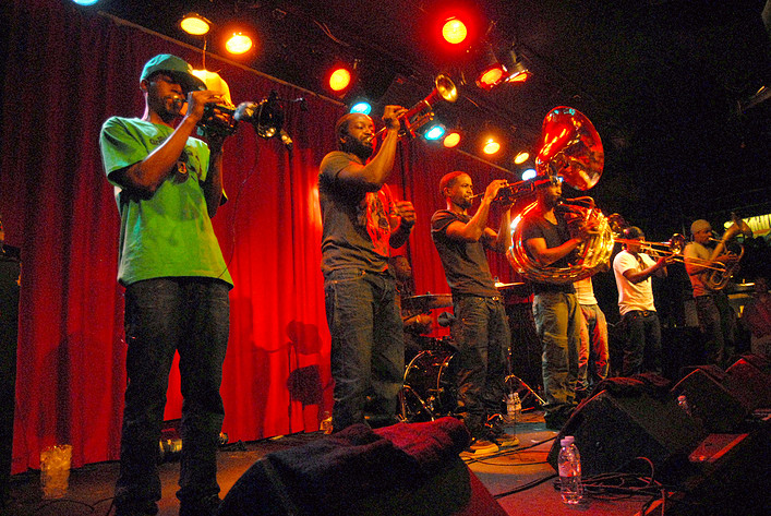 2012-06-09 - Hypnotic Brass Ensemble från Fasching, Stockholm