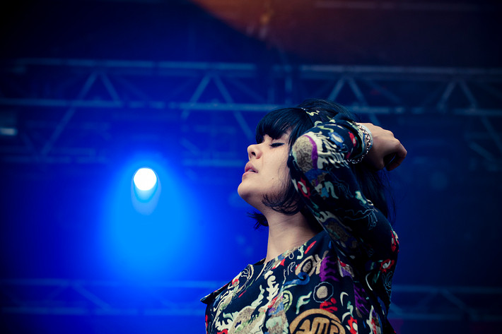 2012-06-16 - Bat For Lashes från Hultsfredsfestivalen, Hultsfred