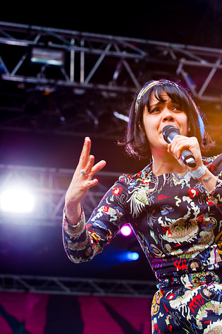 2012-06-16 - Bat For Lashes från Hultsfredsfestivalen, Hultsfred
