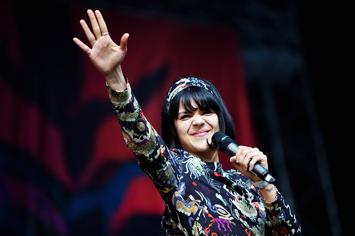 2012-06-16 - Bat For Lashes från Hultsfredsfestivalen, Hultsfred