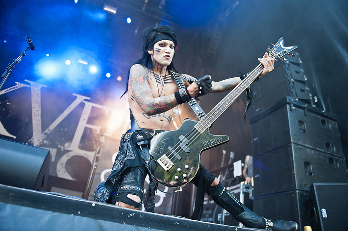 2012-06-17 - Black Veil Brides från Greenfield Festival, Interlaken