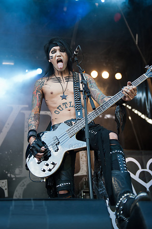 2012-06-17 - Black Veil Brides från Greenfield Festival, Interlaken