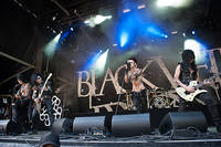 2012-06-17 - Black Veil Brides från Greenfield Festival, Interlaken
