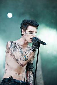 2012-06-17 - Black Veil Brides från Greenfield Festival, Interlaken