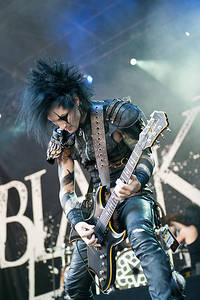 2012-06-17 - Black Veil Brides från Greenfield Festival, Interlaken