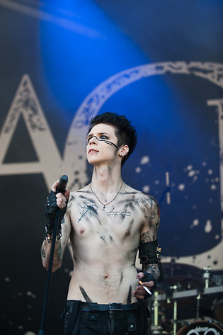 2012-06-17 - Black Veil Brides från Greenfield Festival, Interlaken