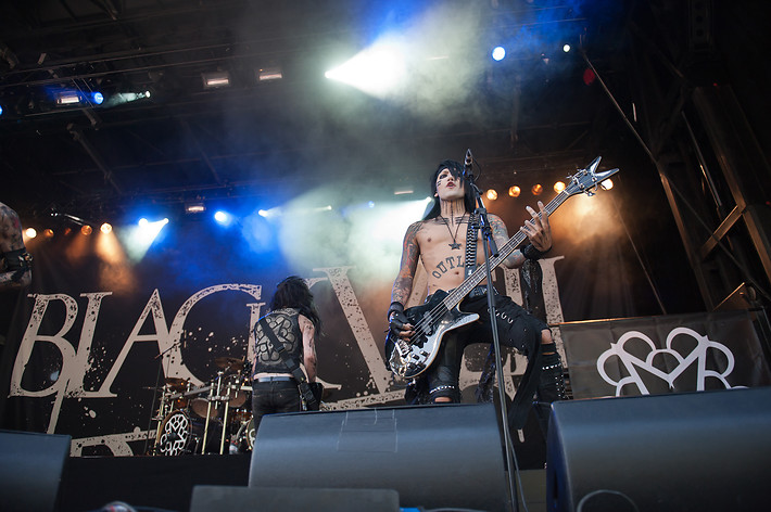 2012-06-17 - Black Veil Brides från Greenfield Festival, Interlaken
