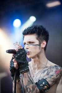 2012-06-17 - Black Veil Brides från Greenfield Festival, Interlaken