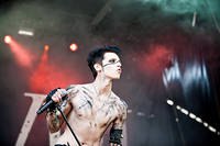 2012-06-17 - Black Veil Brides från Greenfield Festival, Interlaken