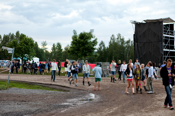 2012-06-26 - Områdesbilder från Peace & Love, Borlänge