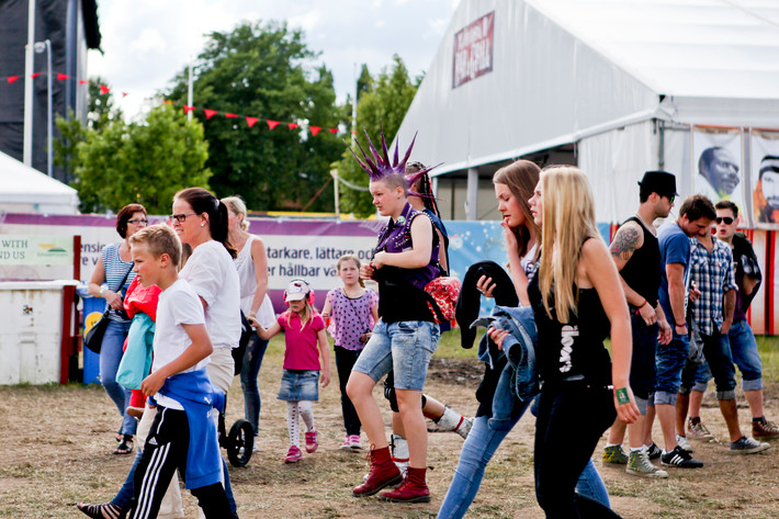 2012-06-27 - Områdesbilder från Peace & Love, Borlänge