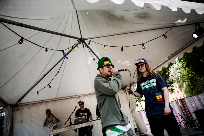 2012-06-27 - Rhymes & Riddim från Peace & Love, Borlänge