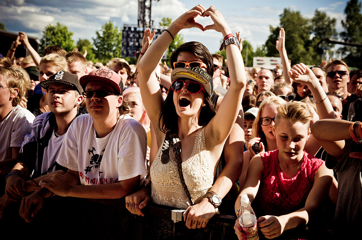 2012-06-27 - Områdesbilder från Peace & Love, Borlänge