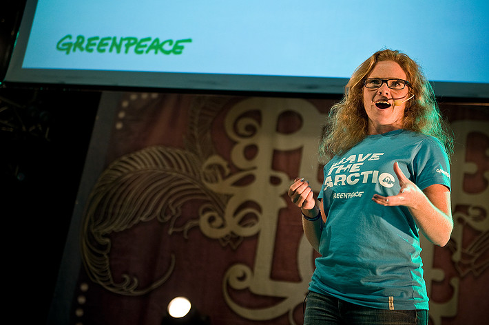 2012-06-27 - Therese Jacobsson, Greenpeace från Peace & Love, Borlänge