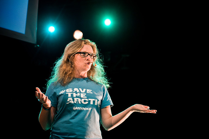2012-06-27 - Therese Jacobsson, Greenpeace från Peace & Love, Borlänge