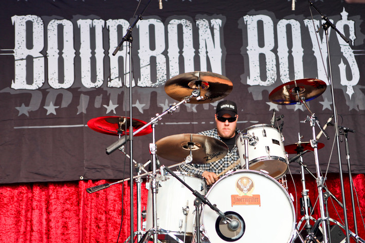 2012-06-27 - Bourbon Boys från Peace & Love, Borlänge