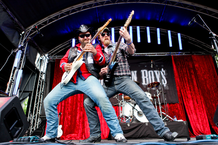 2012-06-27 - Bourbon Boys från Peace & Love, Borlänge