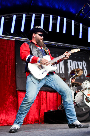 2012-06-27 - Bourbon Boys från Peace & Love, Borlänge
