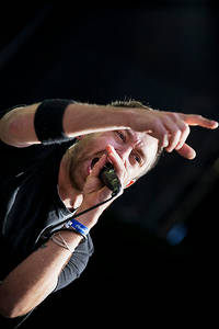 2012-06-27 - Rise Against från Peace & Love, Borlänge