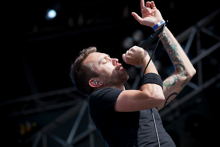2012-06-27 - Rise Against från Peace & Love, Borlänge