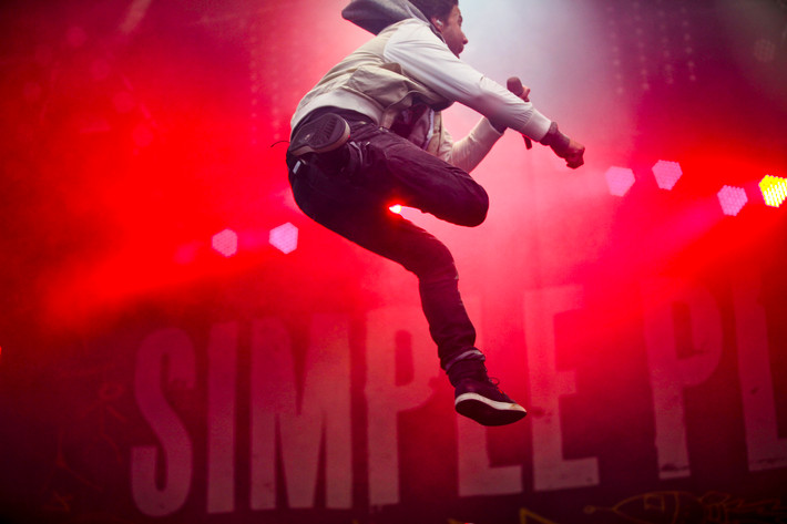 2012-06-27 - Simple Plan från Peace & Love, Borlänge