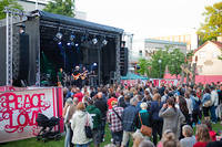 2012-06-27 - M Ward från Peace & Love, Borlänge