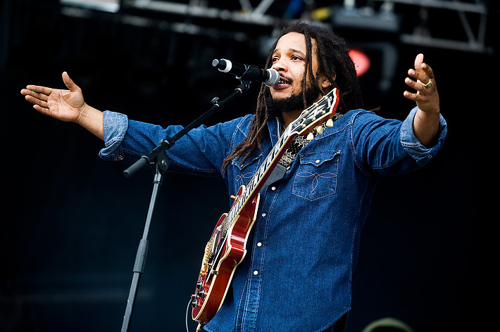2012-06-28 - Stephen Marley från Peace & Love, Borlänge