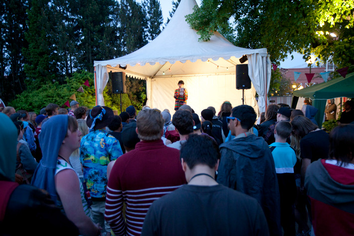 2012-06-27 - Spoken Word Allstars Oskar Hanska, Olivia Bergdahl, Kung Henry från Peace & Love, Borlänge