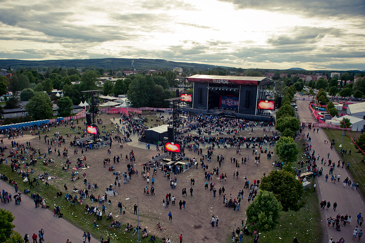 2012-06-27 - Områdesbilder från Peace & Love, Borlänge