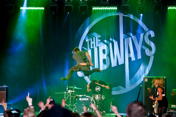 2012-06-28 - The Subways från Peace & Love, Borlänge