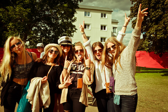 2012-06-28 - Områdesbilder från Peace & Love, Borlänge