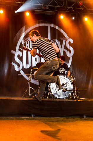 2012-06-28 - The Subways från Peace & Love, Borlänge
