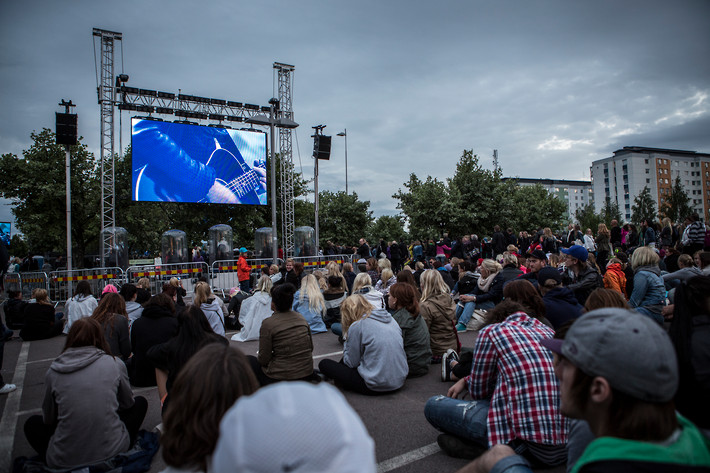2012-06-29 - Områdesbilder från Peace & Love, Borlänge