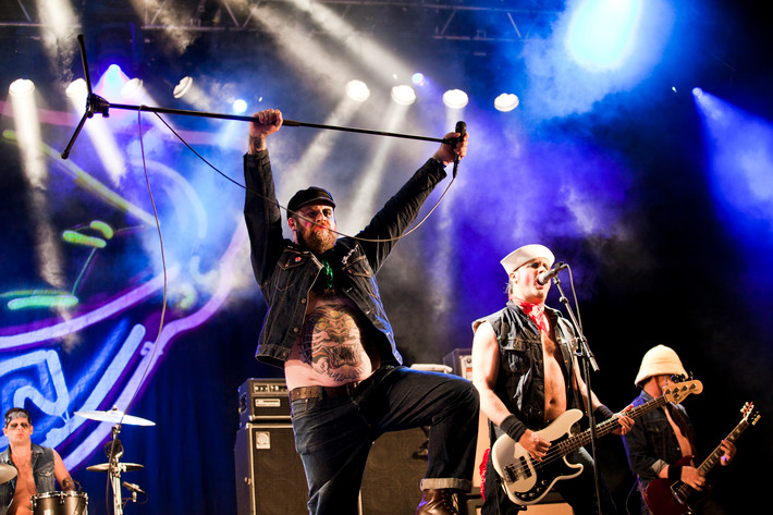 2012-06-29 - Turbonegro från Peace & Love, Borlänge