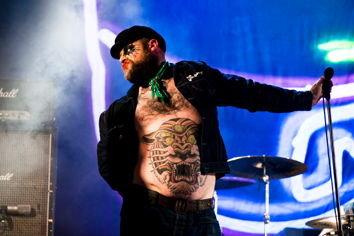 2012-06-29 - Turbonegro från Peace & Love, Borlänge