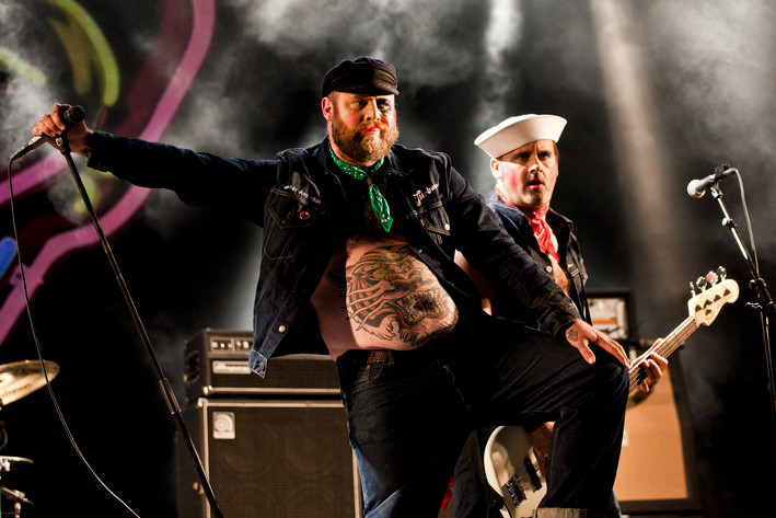 2012-06-29 - Turbonegro från Peace & Love, Borlänge