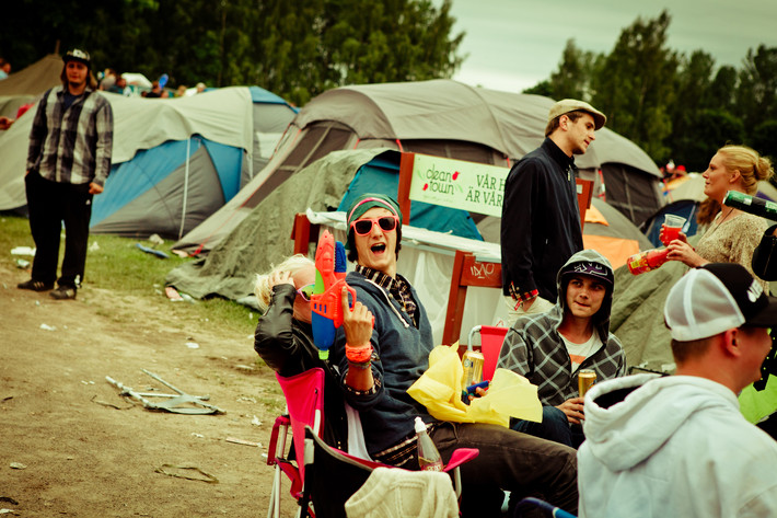 2012-06-29 - Områdesbilder från Peace & Love, Borlänge