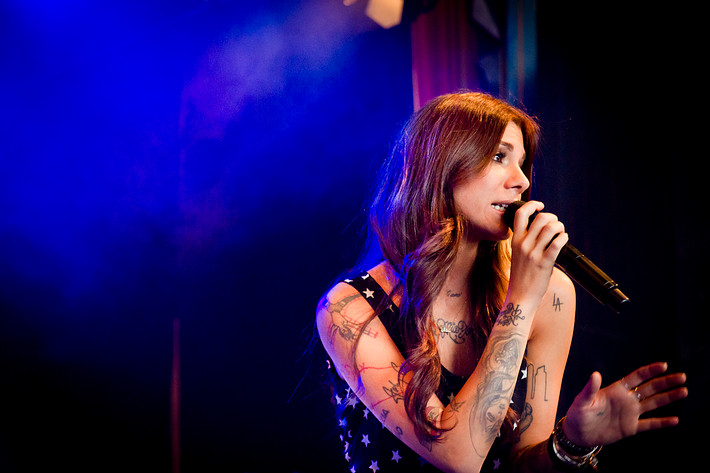 2012-06-30 - Christina Perri från Peace & Love, Borlänge