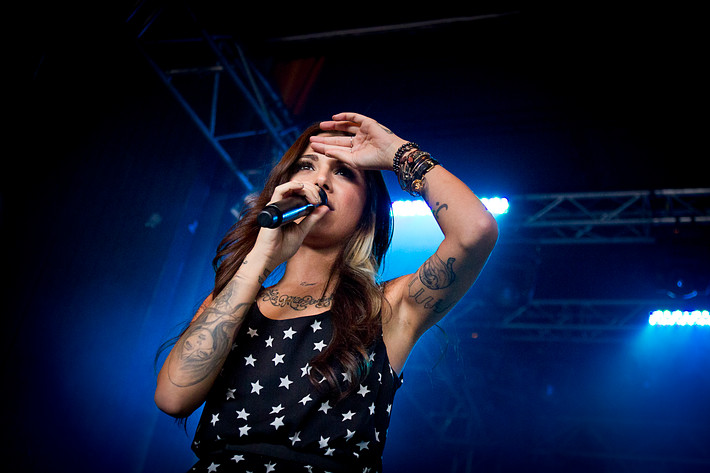 2012-06-30 - Christina Perri från Peace & Love, Borlänge
